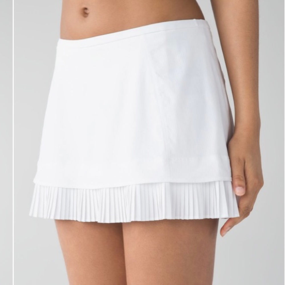Lululemon City Sky Run By Skirt Women’s Size 6 White